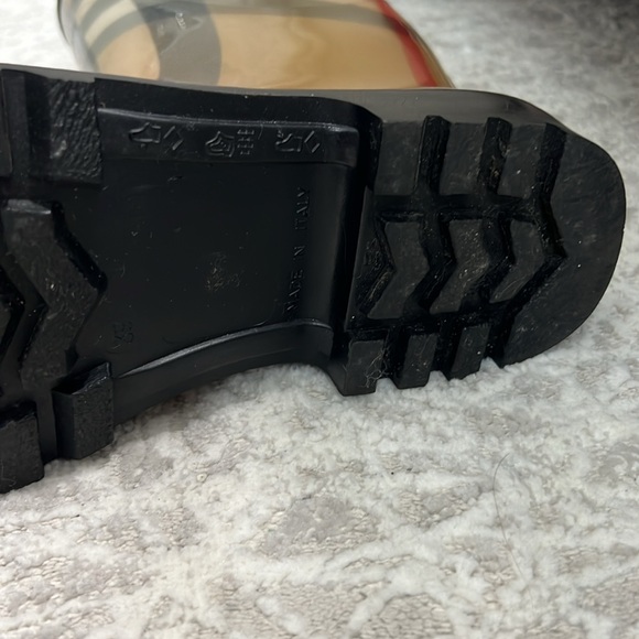 Burberry Rain Boots Sz 9 - Picture 11 of 14